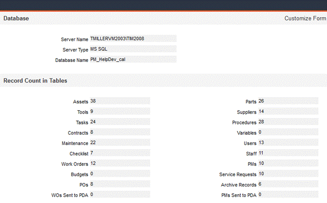 Admin Chapter Eight: System Information